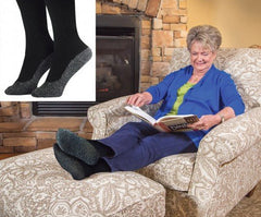 Thermal Socks Outdoor Mountaineering Ski Socks Heat Socks 35 ° Thermostatic Socks Snow Christmas Socks Winter Heating Fiber - Fashionner