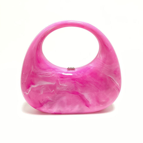 Sac à main pour femme en forme d'œuf d'oie fêlé Moon Ice, sac à bandoulière pour dîner