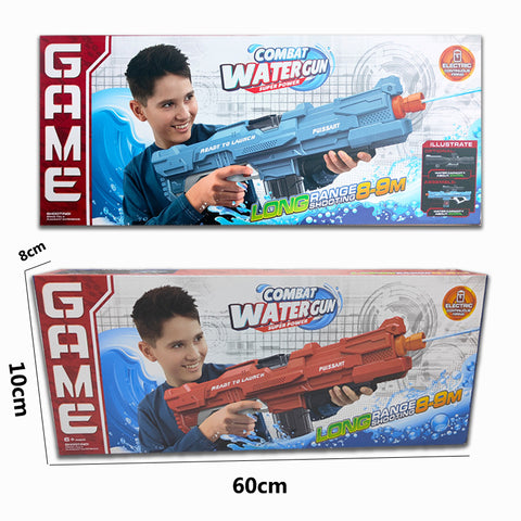 Nouveau pistolet à eau électrique entièrement automatique jouet pour enfants pistolet à eau électrique grande capacité