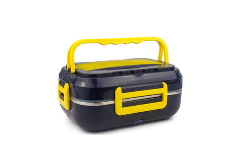 Kitchen ware 1.5L Cookware Sets Heater Portable Electric Lunch Boxes stainless steel Container with Insulation Bag for Car Truck - Fashionner