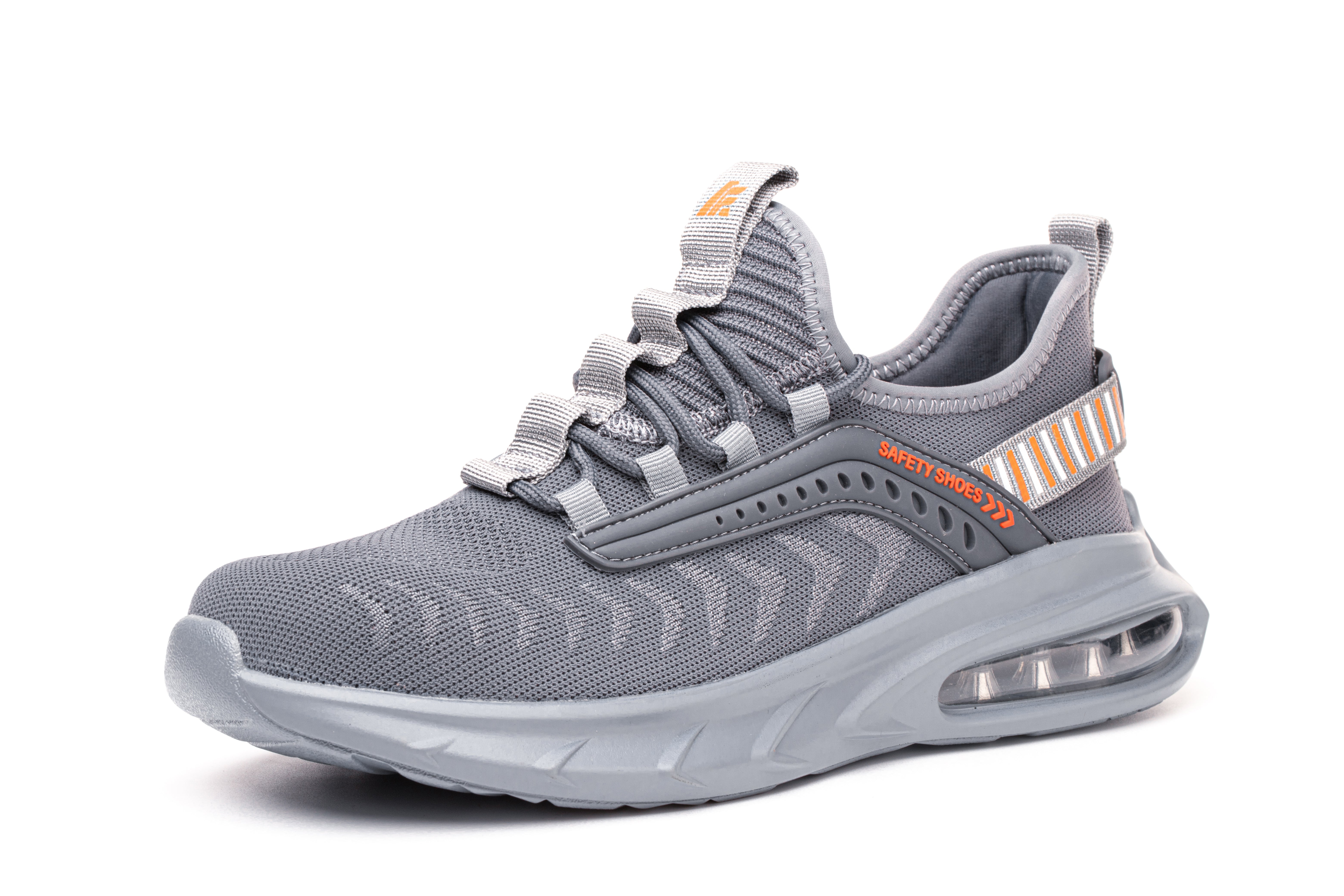 Men And Women Four Seasons Breathable Anti-Smashing And Anti-Piercing Insulated Shoes Steel Toe Cap Work Shoes - Fashionner