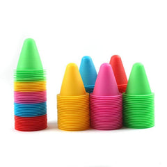 20pcs Agility Maker Cones for Slalom Roller Skating Training - Fashionner