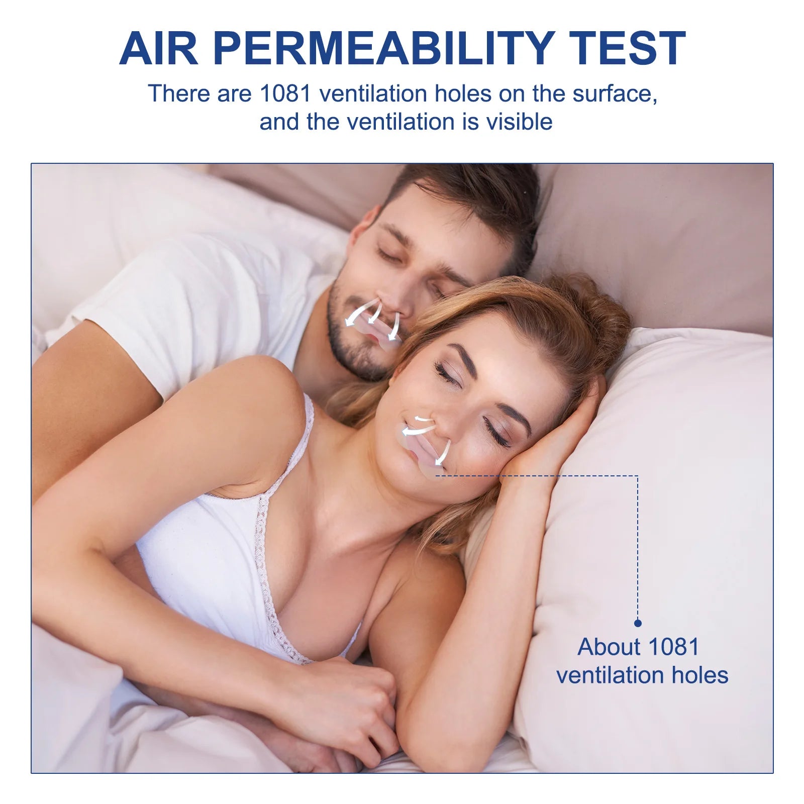 ELAIMEI Anti Snoring Sleep Strips Disposable Gentle Mouth Tape for Better Nose Breathing Reduce Mouth Dryness Sore Throat - Fashionner