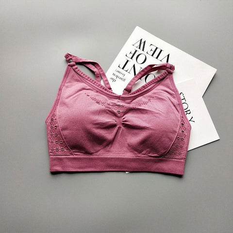 Brassière de sport sans couture pour femme, débardeur court, course, entraînement, Nepoa, haut de soutien-gorge de gym, yoga, pour femme, Shark, Hombre, soutien-gorge de fitness