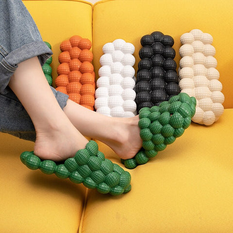Unisex Slippers Women Men Shoes Bathroom Slipper Indoor Sandals EVA Massage Sandals Home Slippers Non-slip Floor Flip Flops - Fashionner