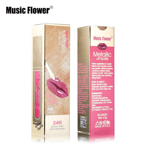 Universal Lip Luminizer Lipstick Soft Metallic Matte Lipstick Liquid Waterproof Lipstick Matte Lipstick lips - Fashionner