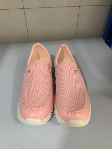 Nouvelles chaussures simples d'été en tissu filet à la mode pour femmes, style Europe et États-Unis, en stock