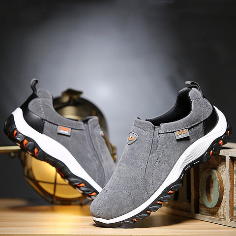 Large Size Men's Shoes Anti-Slip Wear Hiking Shoes Outdoor Low-Top Shoes Breathable Climbing Shoes Casual Sports Shoes - Fashionner
