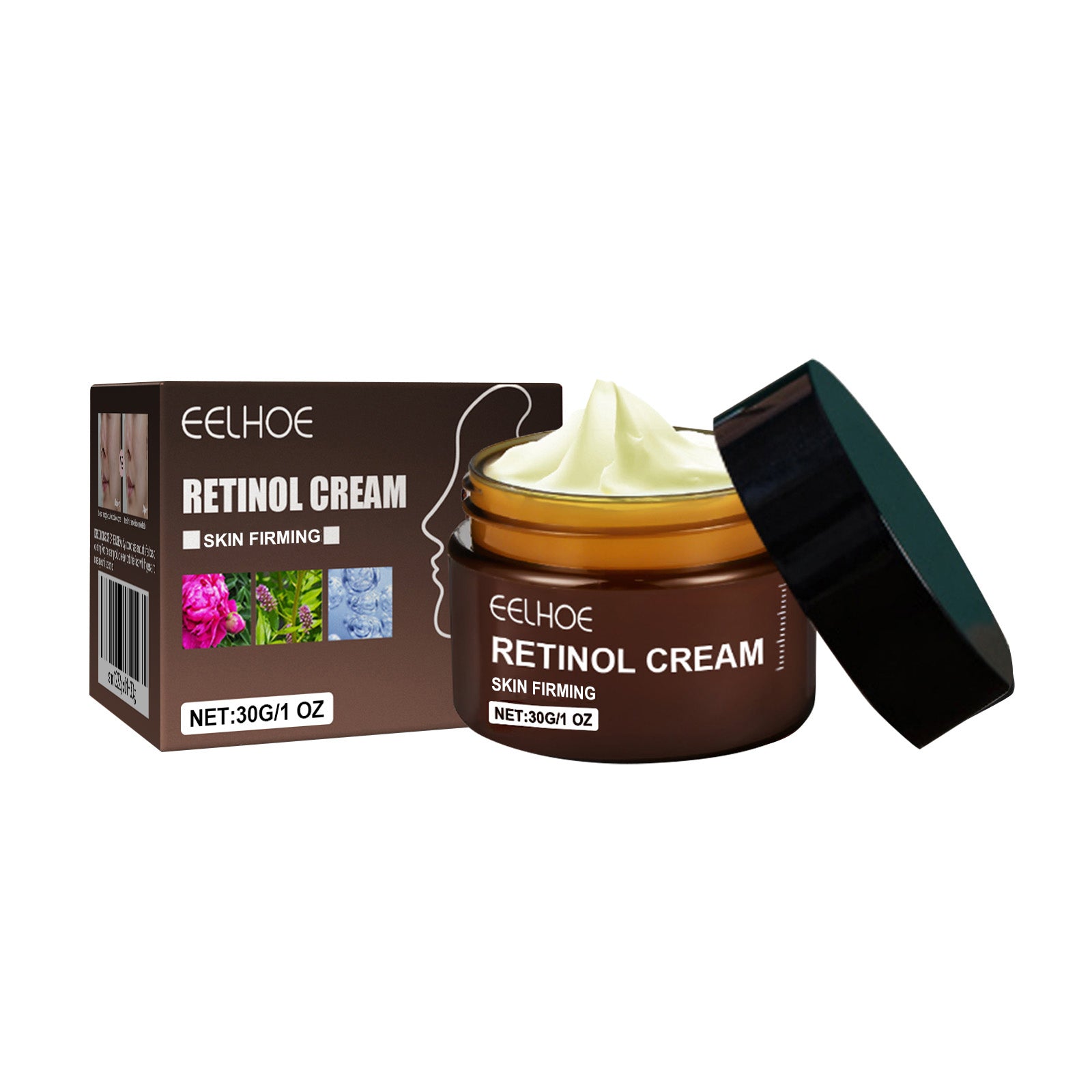 Buy Retinol Cream, Anti-Aging Firming Brightening Moisturizing Facial Skin Care Cream online at Fashionner