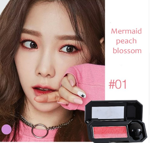 UBUB Brand Double Color Convenient Eyeshadow Makeup Palette Waterproof Pigment Shimmer Eye Color Cosmetics - Fashionner