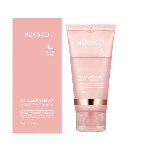 Masque de nuit peeling au collagène, étirable, nettoyant en profondeur, rajeunissant et hydratant