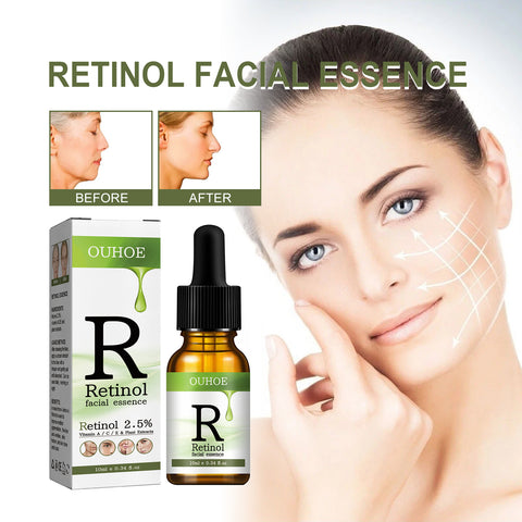 Retinol Serum, Face Anti-Wrinkle Firming Brightening Soft And Smooth Skin Serum