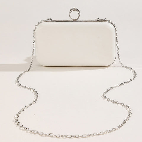 Sacs de soirée pour femmes I Do, pochettes de mariée, perles, bourse de mariage, sac à bandoulière tendance de marque avec chaîne