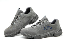 Safety Shoes Anti-Smash Anti-Puncture Breathable Suede Welding Work Shoes - Fashionner