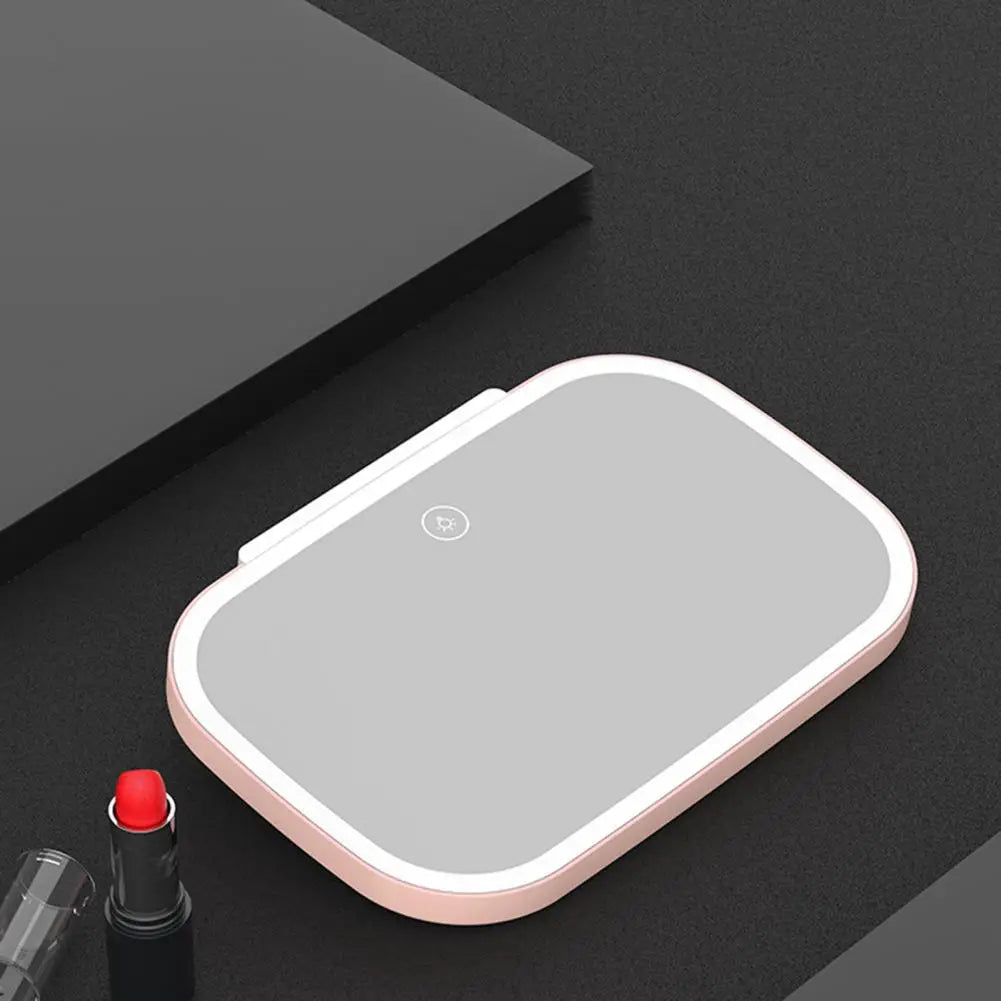 Car Visor Mirror with LED Light Car Interior Mirror Compact Large Screen  Excellent 7.8-inch Car LED Visor Vanity Mirror - Fashionner