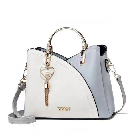 Color-Blocked  Large-Capacity Shoulder Bag With High-Quality Crossbody Design