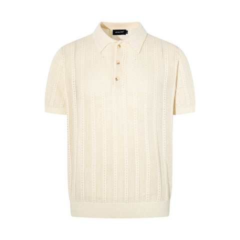 Buy Flip Collar Short Sleeved T-Shirt Cover Up online at Fashionner