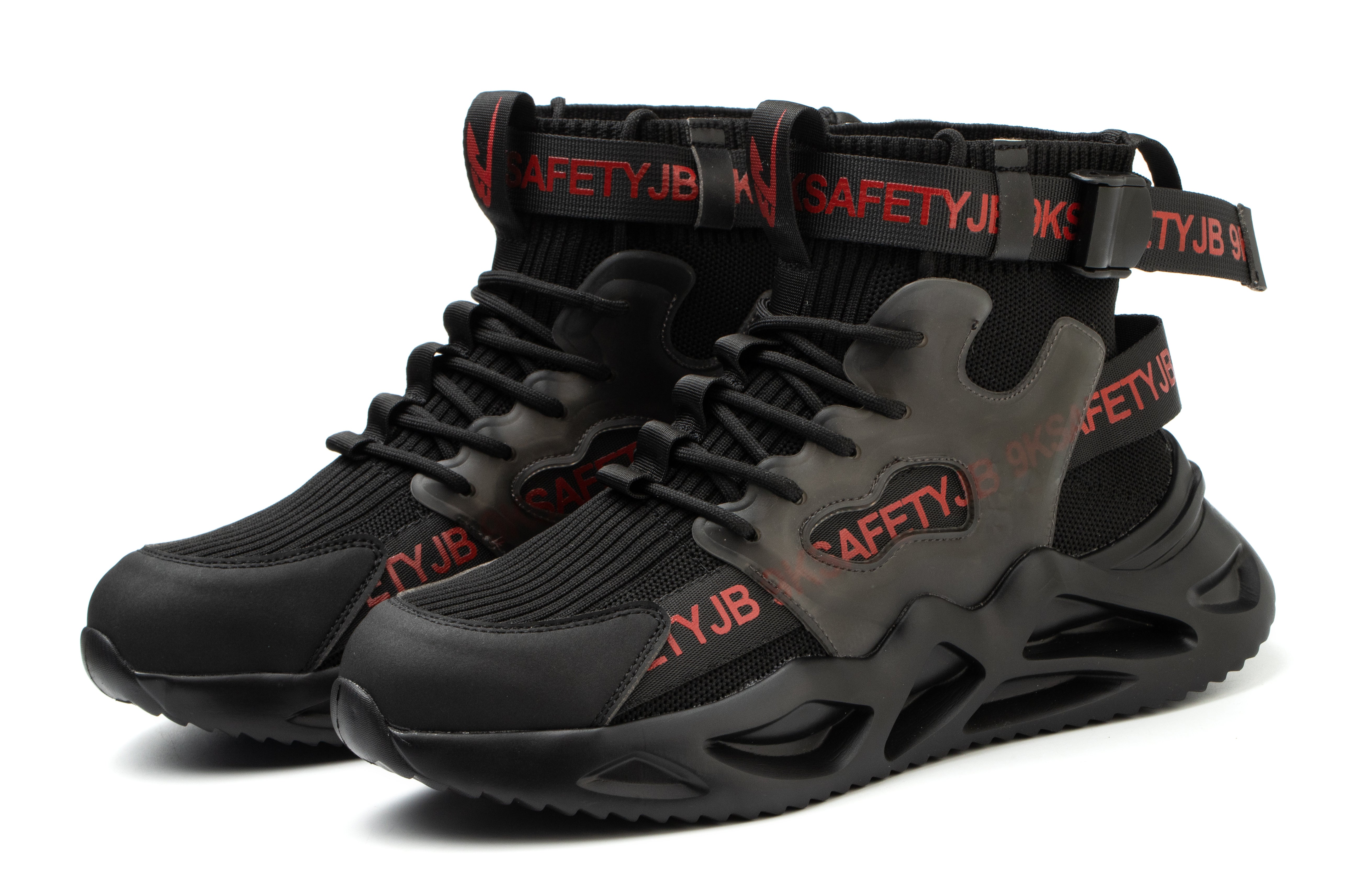 New Style Anti-Smashing Safety Protective Shoes Mesh Breathable Anti-Piercing Work Shoes PU Soft Sole Light Shoes For Men - Fashionner