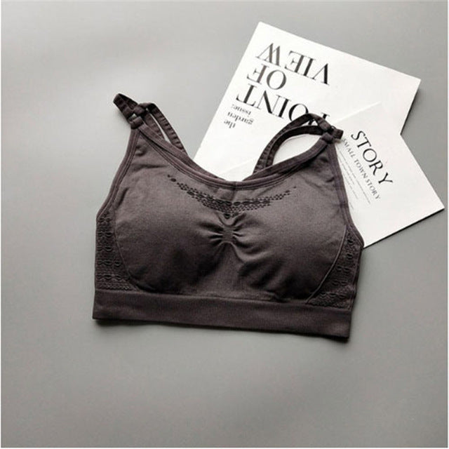 Womens Energy Seamless Sports Bra Crop Top Running Workout Nepoa Gym Yoga Bra Tops Women Shark Hombre Fitness Bra Top