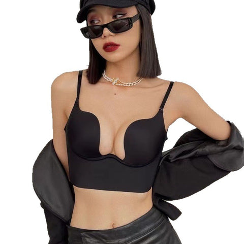Buy Sexy U-Back Hidden Back Push-Up Bra For Women online at Fashionner