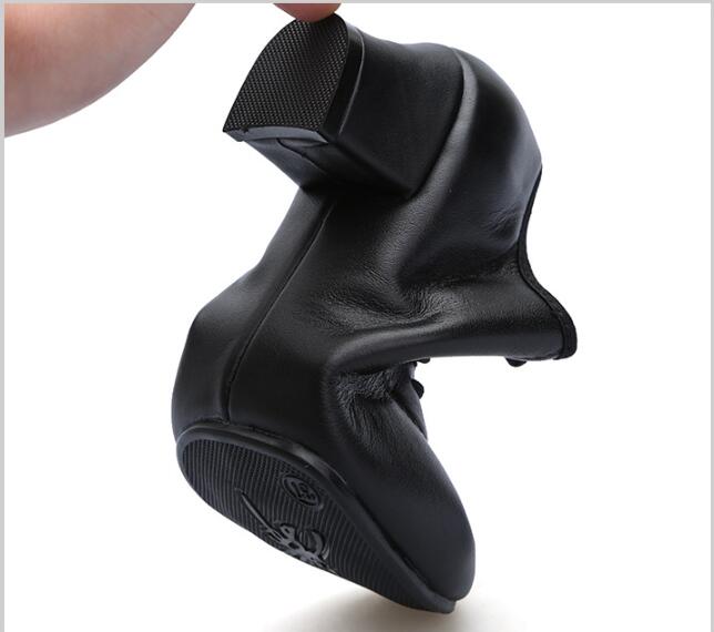 Genuine leather men's Latin dance shoes - Fashionner