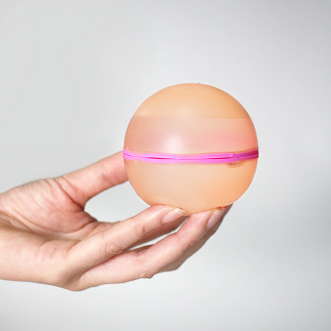 Bataille d'eau à injection d'eau Réutilisable Combat aquatique Bombe à eau à fermeture automatique Jouet pour enfant Ballon d'eau
