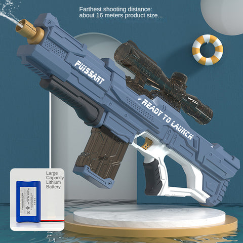Nouveau pistolet à eau électrique entièrement automatique jouet pour enfants pistolet à eau électrique grande capacité