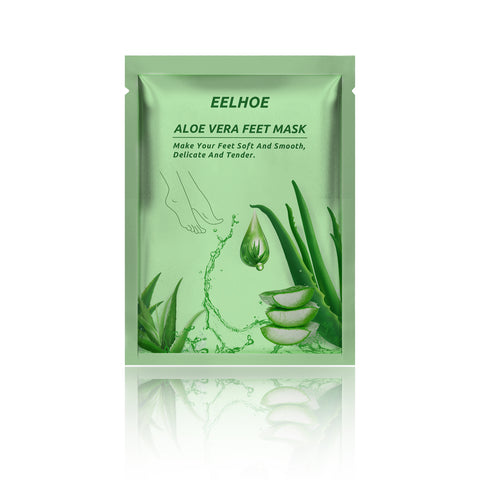 Buy Aloe Vera Foot Mask, Moisturizing Anti-Cracking, Dead Skin Removal, Tender Skin Care Foot Mask online at Fashionner