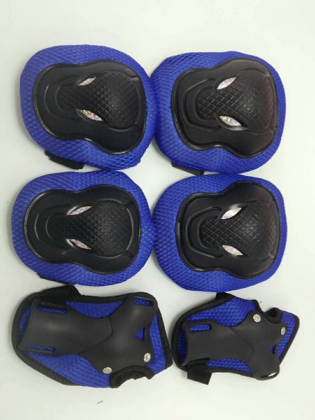 Adult Protector Six-piece Skating Shoe Protector Balance Car Roller Skating Bicycle Adult Professional Fall Protection Knee Protection Set - Fashionner