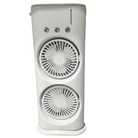 Climatiseur personnel Double-Ended USB Rechargeable Mini Climatiseur Portable Ventilateur de refroidissement d'air