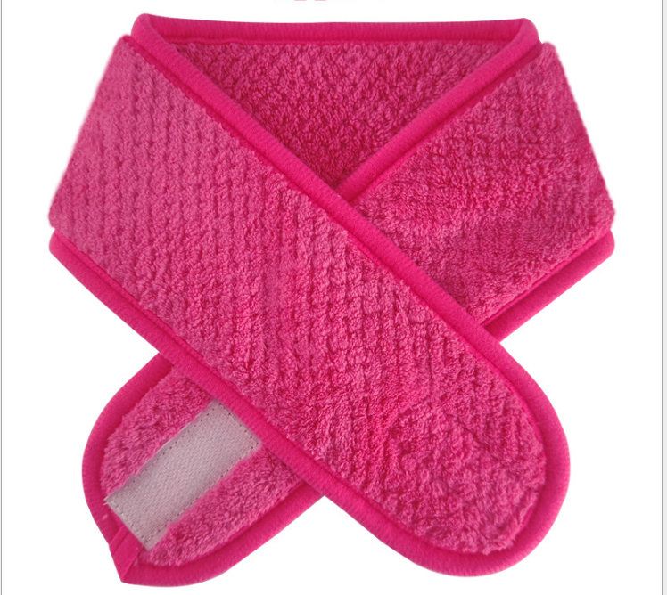 Adjustable Makeup Hair Bands Wash Face Hair Holder Soft Toweling Headbands Hairband Headwear for Women Girls Hair Accessories - Fashionner