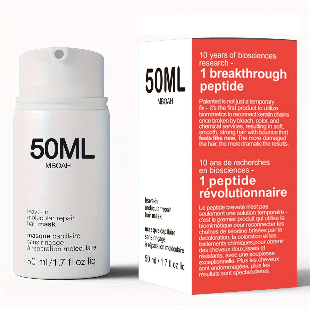 Buy No-Rinse Small Molecule Keratin Hair Mask Nourishes Frizzy And Damaged Hair online at Fashionner