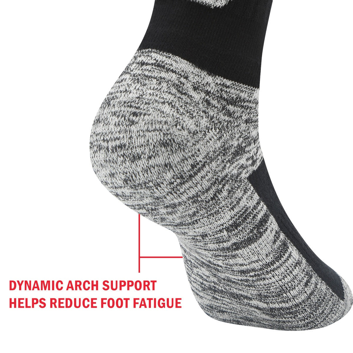 5 Pairs Of Men's Comfortable Breathable Pure Cotton Socks With Thickened Terry Bottom For Cycling Hiking Skiing Outdoor Sports Socks - Fashionner