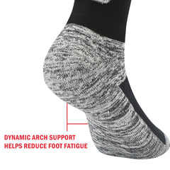 5 Pairs Of Men's Comfortable Breathable Pure Cotton Socks With Thickened Terry Bottom For Cycling Hiking Skiing Outdoor Sports Socks - Fashionner