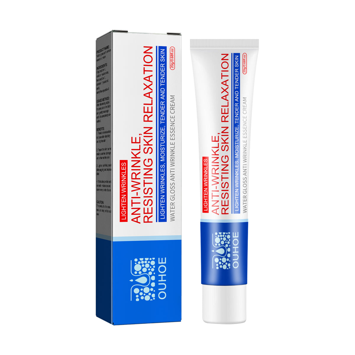 Hydrating Anti-Wrinkle Essence, Smoothing Fine Lines, Hydrating Firming Skin And Anti-Aging Essence