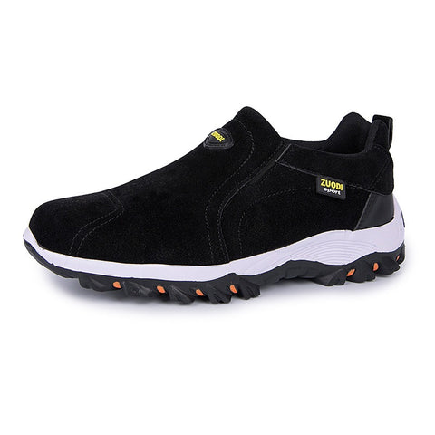 Large Size Men's Shoes Anti-Slip Wear Hiking Shoes Outdoor Low-Top Shoes Breathable Climbing Shoes Casual Sports Shoes - Fashionner