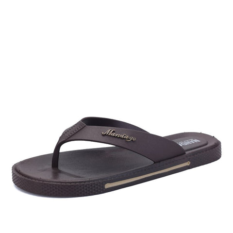 Men shoes Arrival Summer Men Flip Flops High Quality Beach Sandals Anti-slip Zapatos Hombre Casual Shoes Wholesale 43 - Fashionner