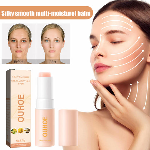 Bâton hydratant anti-rides, hydrate et illumine la peau, réduit les ridules sur le visage et le cou.