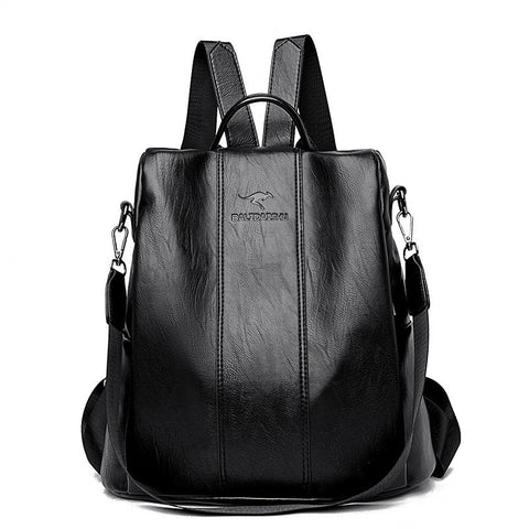 Sac à bandoulière, cuir souple, sac à dos tendance pour femme, sac à dos minimaliste pour étudiant