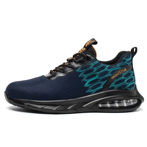 Summer Breathable Anti-Smash And Anti-Puncture Safety Shoes Wear-Resistant Breathable Work Shoes Safety Shoes - Fashionner
