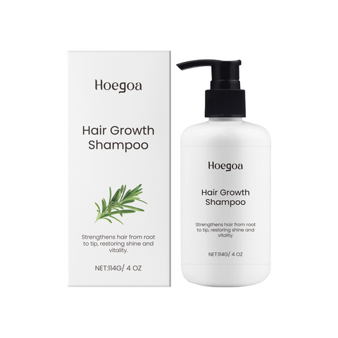 Hoegoa Shampoo Shampooing doux Contrôle du sébum Anti-pelliculaire Douceur Nettoyage Cuir chevelu Shampooing