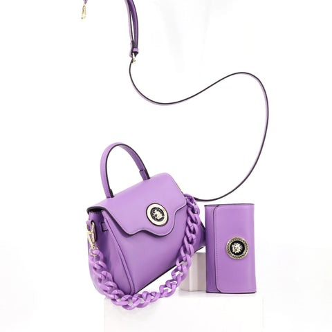 Buy Ladysky New Good Quality Ladies Handbag Sets Women Bags Acrylic Chain Hand Bags Color Hardware Luxury Bag Supplier 23 Cm online at Fashionner.
