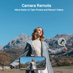 TikTok Scrolling Ring Phone Holder Remote Control for IOS Android Plastic Kindle APP Page Turner Selfie Video Record Feature