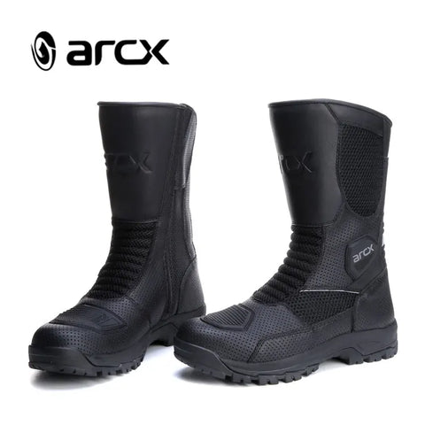 Buy Arcx New Style Arcx Men Lightweight Breathable Summer Riding Adventure Boots Cool Summer Motorcycle Boots online at Fashionner.