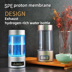 Water Ionizer - Alkaline Water Ionizer - Hydrogen Water Bottle Generator For Home Office & Home