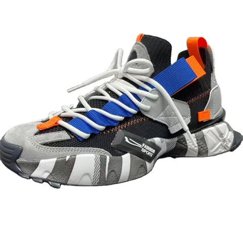 Buy Custom Logo Casual Sports Shoes Men Plus Size Other Trendy Designer Sneakers For Men online at Fashionner.