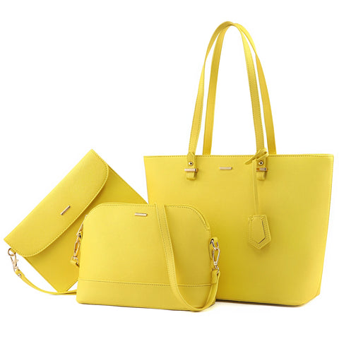 Buy Lovevook Wholesale Custom Logo Design Elegance 3 Pieces Ladies Hand Bag Big Tote Shoulder Bags Women Handbags Set online at Fashionner.