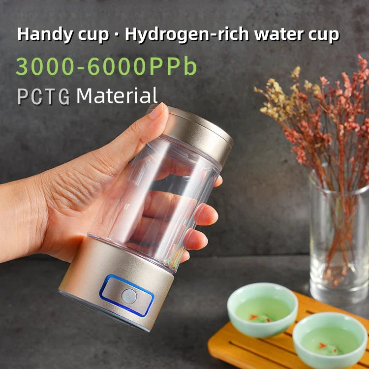 Water Ionizer - Alkaline Water Ionizer - Hydrogen Water Bottle Generator For Home Office & Home