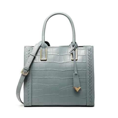 Buy Wholesale Luxury Women Tote Bags Retro Crocodile Genuine Leather Sling Shoulder Cross Body Private Label Ladies Bag online at Fashionner.