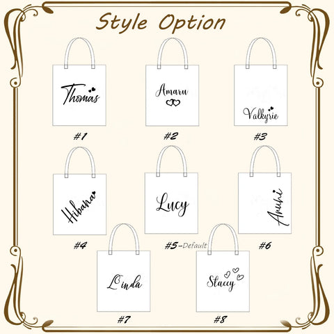 Personalized Tote Bag Bridesmaid Cotton Canvas Tote Bag Proposal Gift Women Canvas Shopping Bag Bachelorette Party Favors Gift - Fashionner
